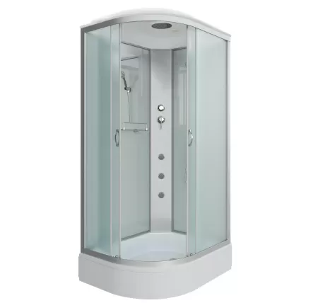 Душевая кабина Niagara Classic NG-33094-14RG (100х90х215) средний поддон(26см),стекло матовое