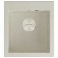 Мойка Paulmark KANTE 45 PM104651-BE 510х465х200 мм, IT-GRANIT, бежевый
