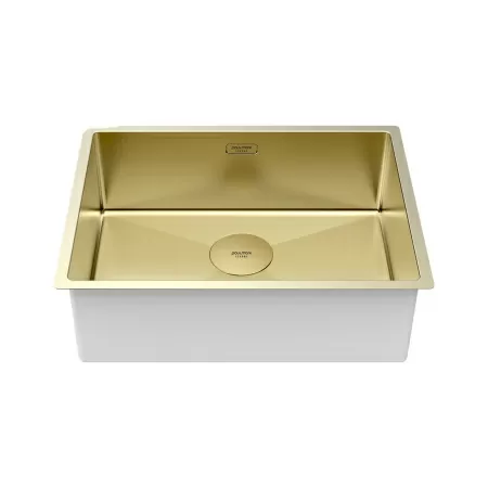 Мойка Paulmark NEXT 58 UNI PM215844-LG 440х580х200 мм, нержавеющая сталь, светлое золото
