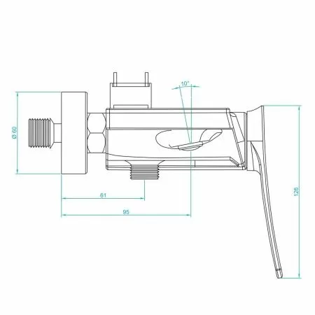 Душевая стойка RGW SP-33B 51140133-04 черный