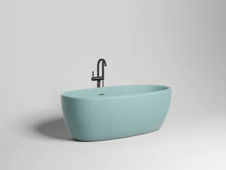 Ванна отдельностоящая Salini LUCE 170x85, S-Stone, матовый белый 100121M