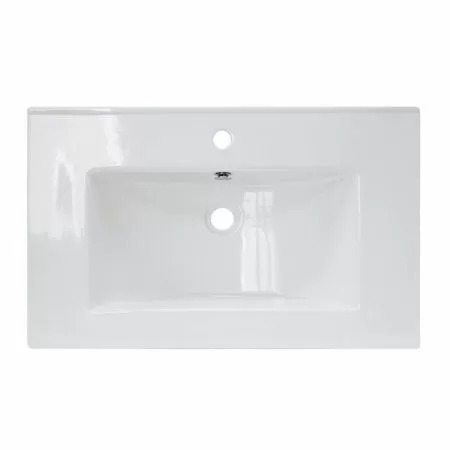 Тумба напольная Toppus Velvet 75 9811.014, черный камень, с умывальником Quadro