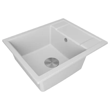 Мойка Paulmark FLUGEN 50-600 PM216050-WH 500х600х200 мм, IT-GRANIT, белый