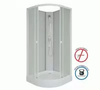 Душевая кабина Niagara Promo P90/13/MT/BK (90х90х200) 3 места