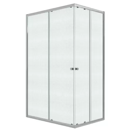 Душевое ограждение Niagara Eco NG-1129-14QMT (120х90х190) прямоугольник,раздвижное,хром,стекло матовое,1 место
