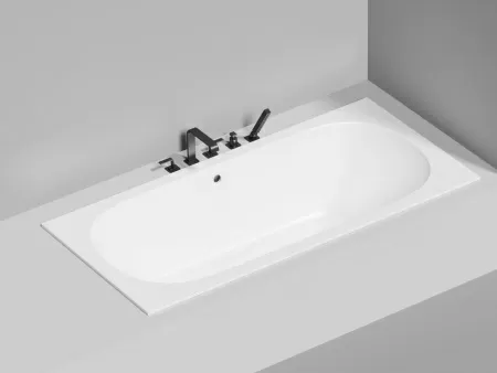 Ванна встраиваемая Salini ORNELLA AXIS 190x90, S-Sense, матовый белый 103412M