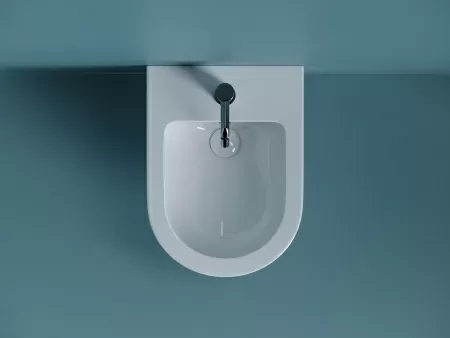 Подвесное биде Ceramicanova Uno, белый, CN11002
