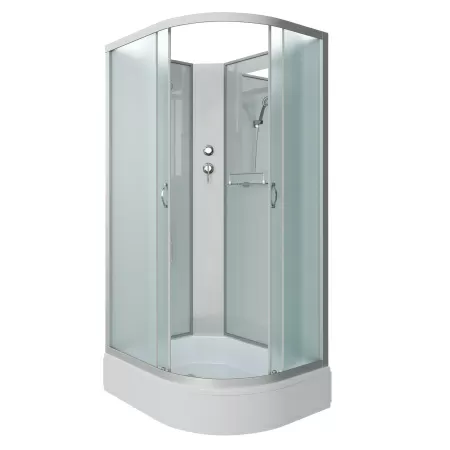 Душевая кабина Niagara Classic NG-33294-14LBK (120х90х200) средний поддон(26см),стекло матовое