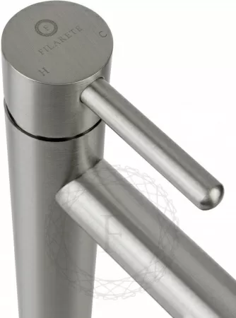 Cмеситель для раковины FILARETE Roun FL6020 (Никель)