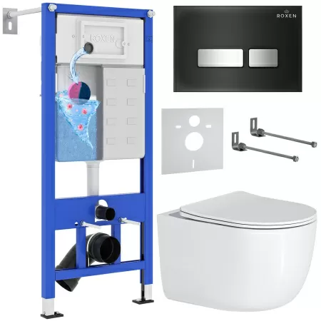 Комплект 6 в 1 Roxen StounFix Dual Fresh 964615 (состоит из: 710200, Glass 430280B, 530160-01)