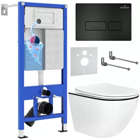 Комплект 6 в 1 Roxen StounFix Dual Fresh 964755 (состоит из: 710200, Caspia 410280B, 530110-01B)
