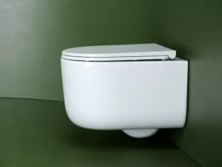 Подвесной унитаз Ulma безободковый, смыв торнадо CERAMICANOVA CN4006T