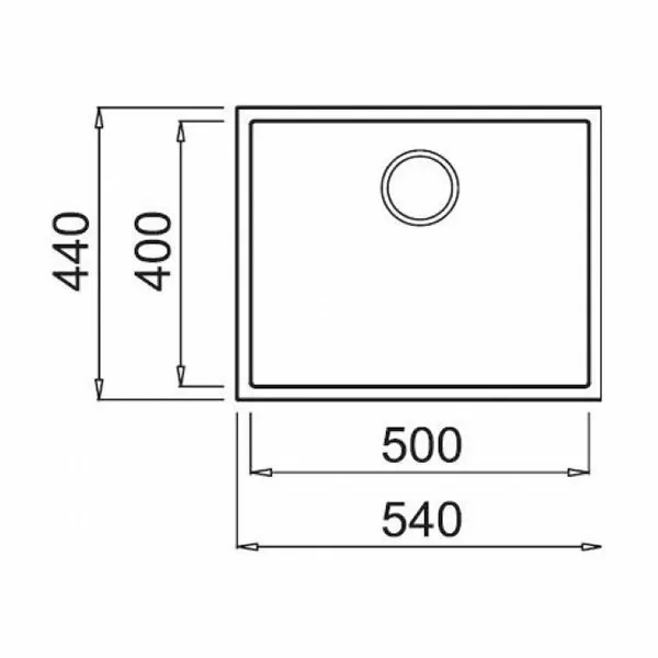 Кухонная мойка Elleci Integra 105 K96 Kera LKQ10596BIN