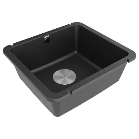 Мойка Paulmark UNTER 50 PM204543-BL 435х455х185 мм, IT-GRANIT, черный