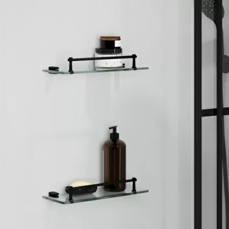 Душевая кабина Niagara Standart ST120/80/15QR/KL/BKT (120х80х225) поддон низкий(15см),черный,стекло прозрачное