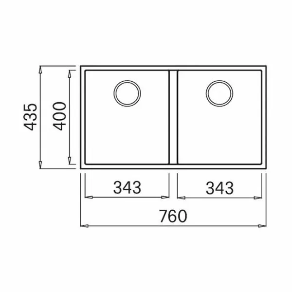 Кухонная мойка Elleci Integra 350 K86 Black LKQ35086BIN