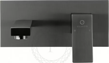 Cмеситель для раковины FILARETE Fing FL4040 (Графит)