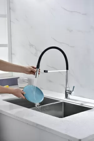 Смеситель для кухни Paulmark HALT Ha214021-CR, хром
