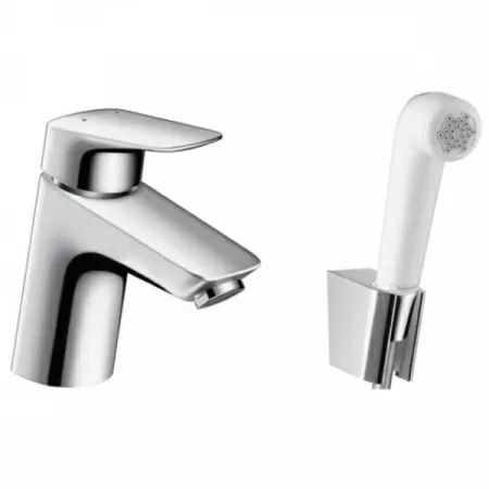 Смеситель для умывальника Hansgrohe Logis 71290000 с гигиеническим душем