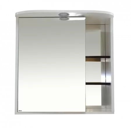 Шкаф с зеркалом Misty Венера 80 левый со светом комбинированный П-Внр04080-25СвЛ