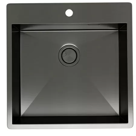 Кухонная мойка Reflexion Iseo RX2250BL оружейная сталь
