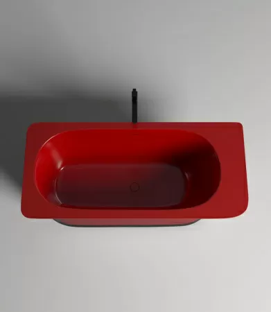 Ванна отдельностоящая Salini NINFEA 180x82 RAL полностью, S-Stone, матовый 102721MF