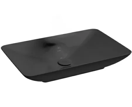 Раковина ISVEA SistemaY Clear накладная 600*377*127 цвет антрацит матовый 10SY50060SV-2C