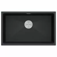 Мойка Paulmark LUMI 74 UNI LU74-AN 740х460х210 мм, IT-GRANIT, антрацит