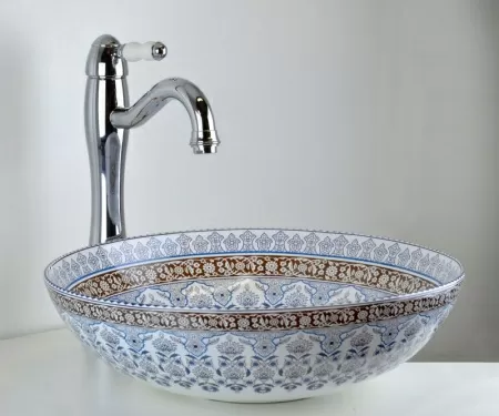Смеситель для раковины Bronze de Luxe TIFFANY C912, хром