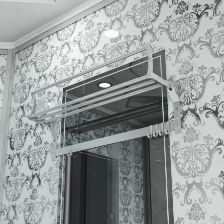 Душевая кабина Niagara Luxe NG-7717W (100x100х215) низкий поддон(15см),дверь распашная,стенки серебро,4 места