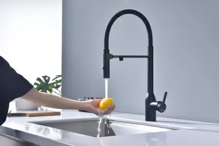 Смеситель для кухни Paulmark MAGNETO ONE Ma213188-AN, антрацит