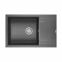 Мойка Paulmark FLUGEN 60 PM317850-DG 500х780х200 мм, IT-GRANIT, графит