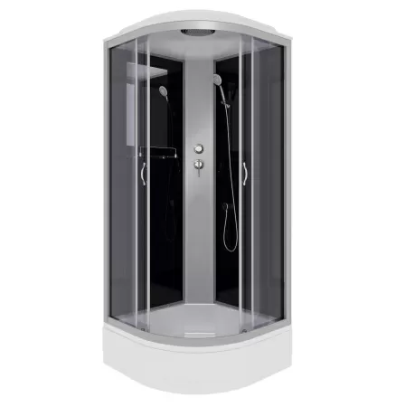 Душевая кабина Niagara Classic NG-3502-14 (100х100х215) средний поддон(26см),стекло тонированное