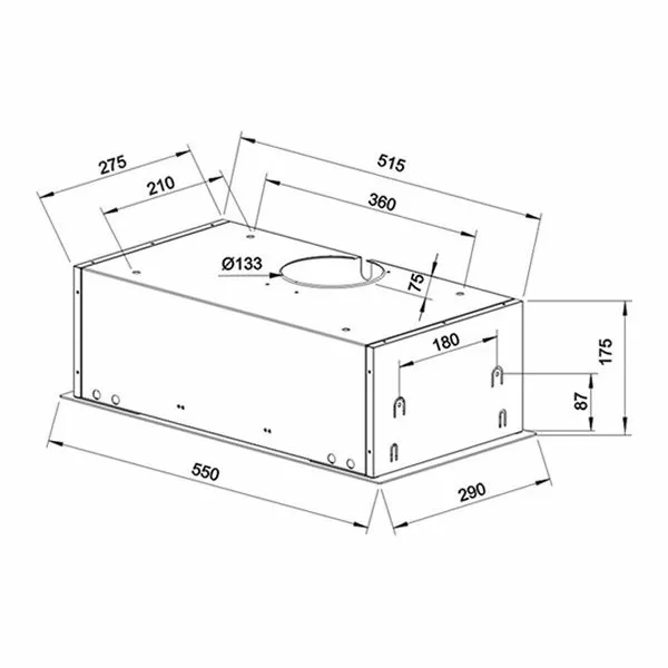 Кухонная вытяжка TEKA GFG2 INOX