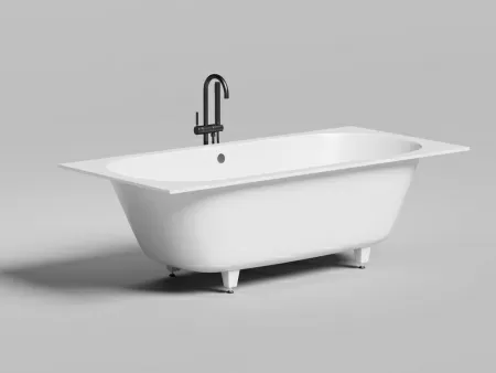 Ванна встраиваемая Salini ORNELLA AXIS 190x90, S-Sense, матовый белый 103412M